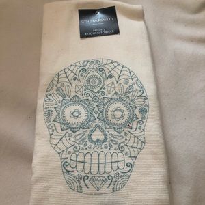 Cynthia Rowley Sugar Skull Kitchen Towel